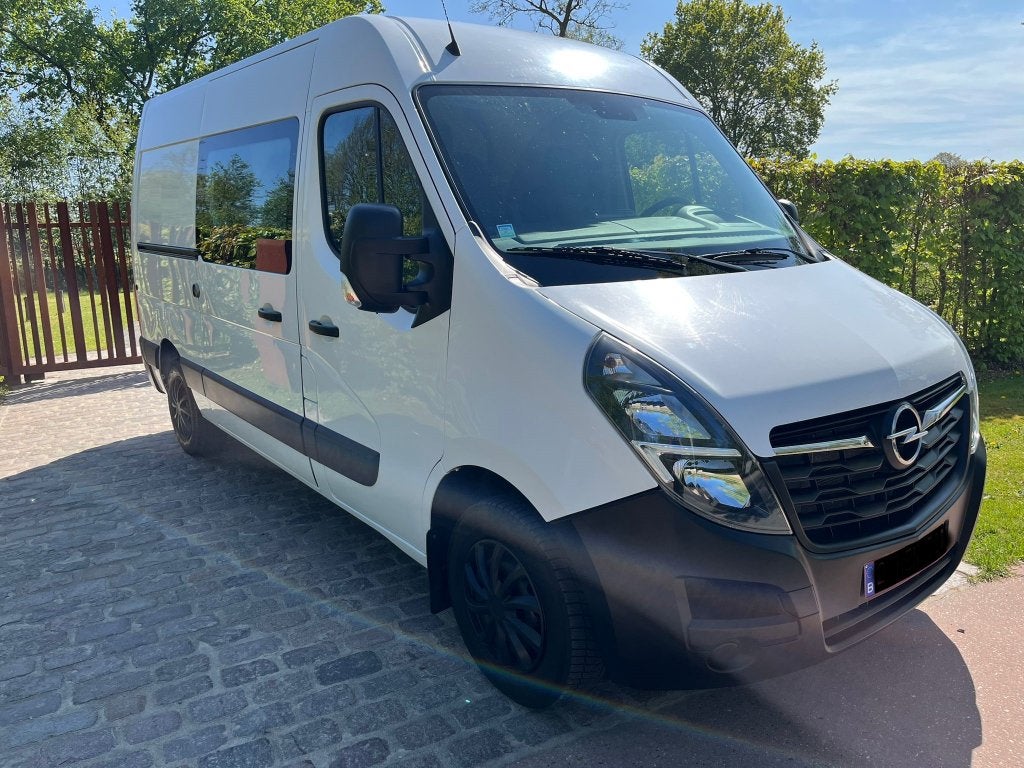Opel Movano 2.3 CDTi lichte vracht / 131.135 km / 7 ztpl, Auto's, Stof, 4 cilinders, 2500 kg, 2280 kg