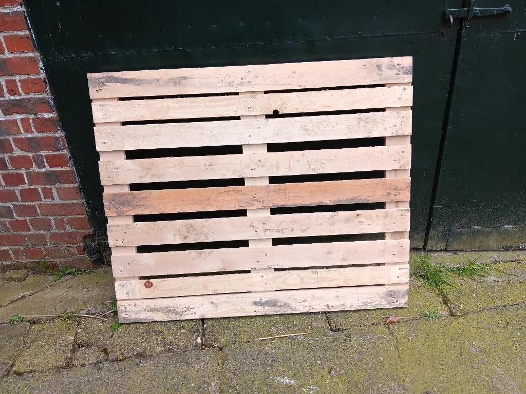 houten poortjes, Enlèvement, Bois