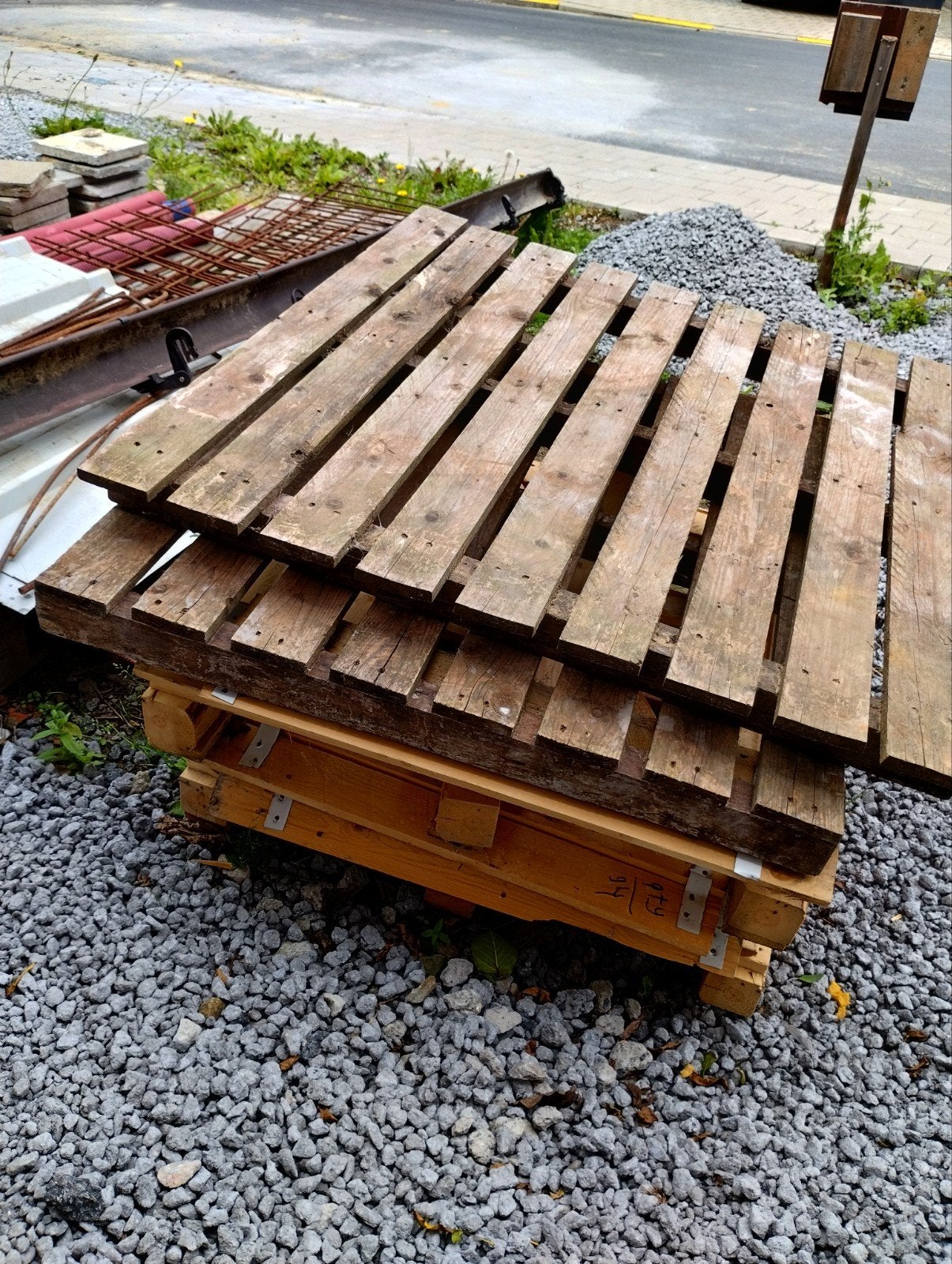 Brandhout paletten, Tuin en Terras, Brandhout, Ophalen