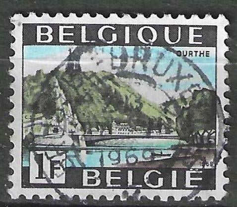 Belgie 1968 - Yvert/OBP 1481 - Toerisme - Ourthe-dal (ST), Verzenden, Gestempeld, Gestempeld