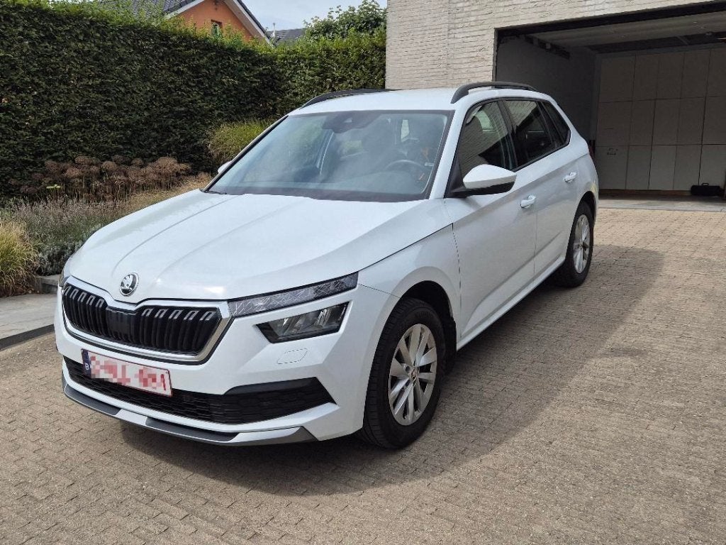 Skoda Kamiq - 02/2024, Auto's, Stof, Wit, 5 zetels, 5 deurs