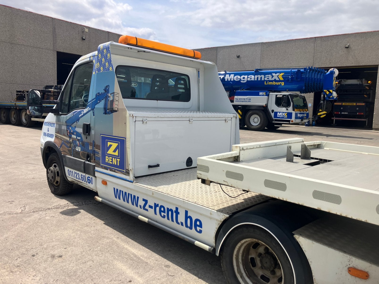Be trekker + aanhanger, Auto's, Iveco, Particulier, 2 deurs, Te koop