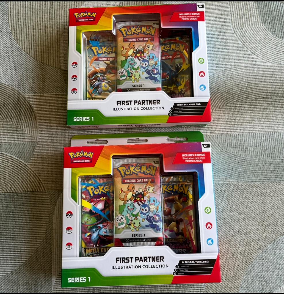 First partner series 1 Pokemon box (4 beschikbaar), Hobby en Vrije tijd, Verzamelkaartspellen | Pokémon, Ophalen, Nieuw, Boosterbox
