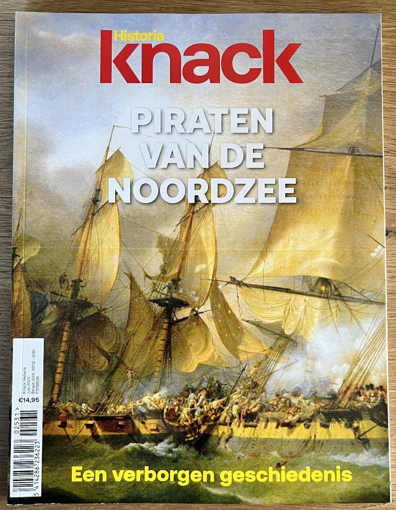 Piraten van de Noordzee - Boek, Ophalen of Verzenden, Zo goed als nieuw