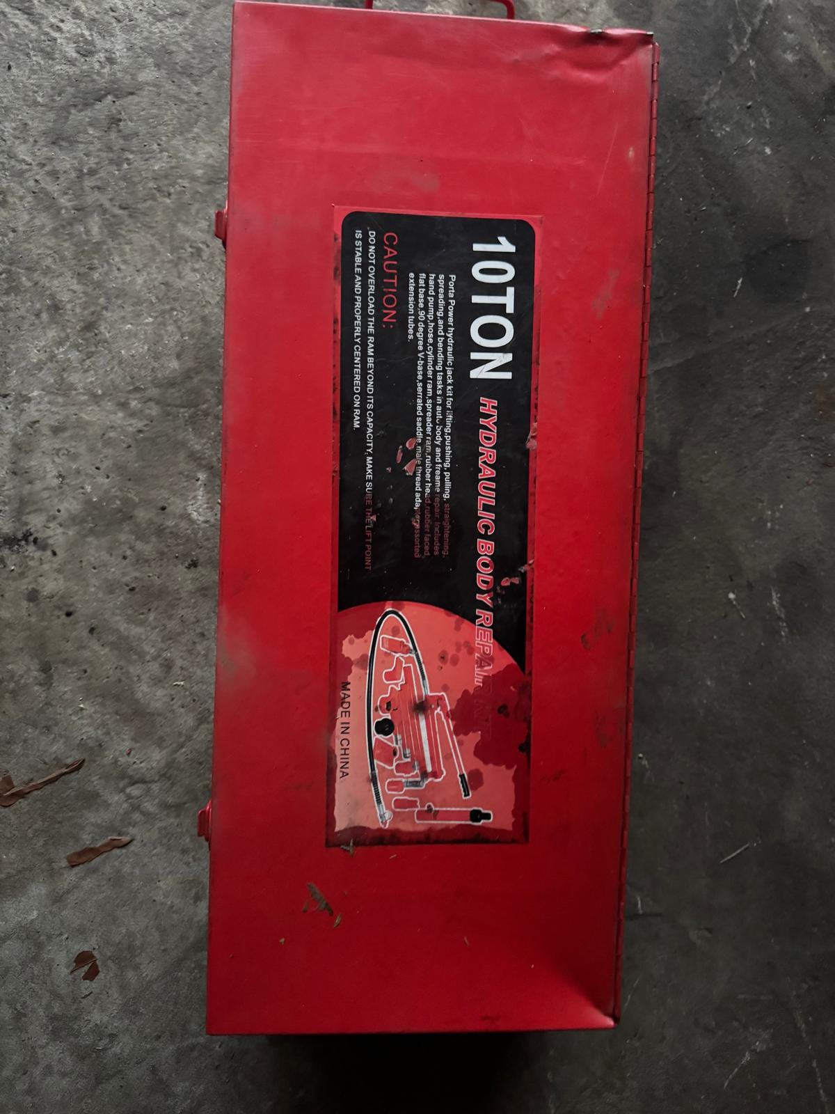 10 Ton Hydraulische Karosseriepers, Ophalen, Zo goed als nieuw