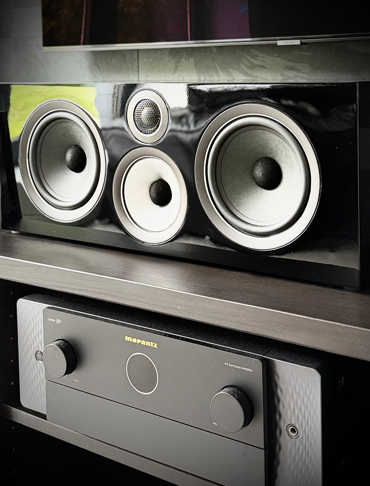 Bowers & Wilkins HTM71 S2 Center, TV, Hi-fi & Vidéo, Enceintes, Enlèvement, Comme neuf, Haut-parleur central