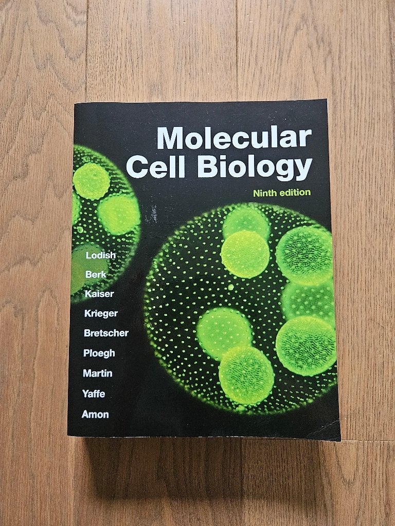 Molecular Cell Biology, 9de editie, Lodish et al., Boeken, Nieuw, Ophalen of Verzenden, Lodish, Natuurwetenschap