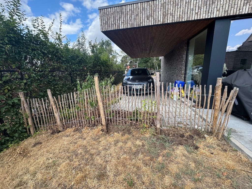 Schapenhek / Tuinafsluiting, Ophalen, Gebruikt, Hout, Tuinhek