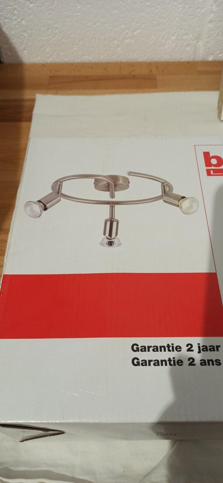Spot Apparent Baseline Parma - Chrome - 28cm - 3xGU10, Enlèvement ou Envoi, GU10, LED, Philips