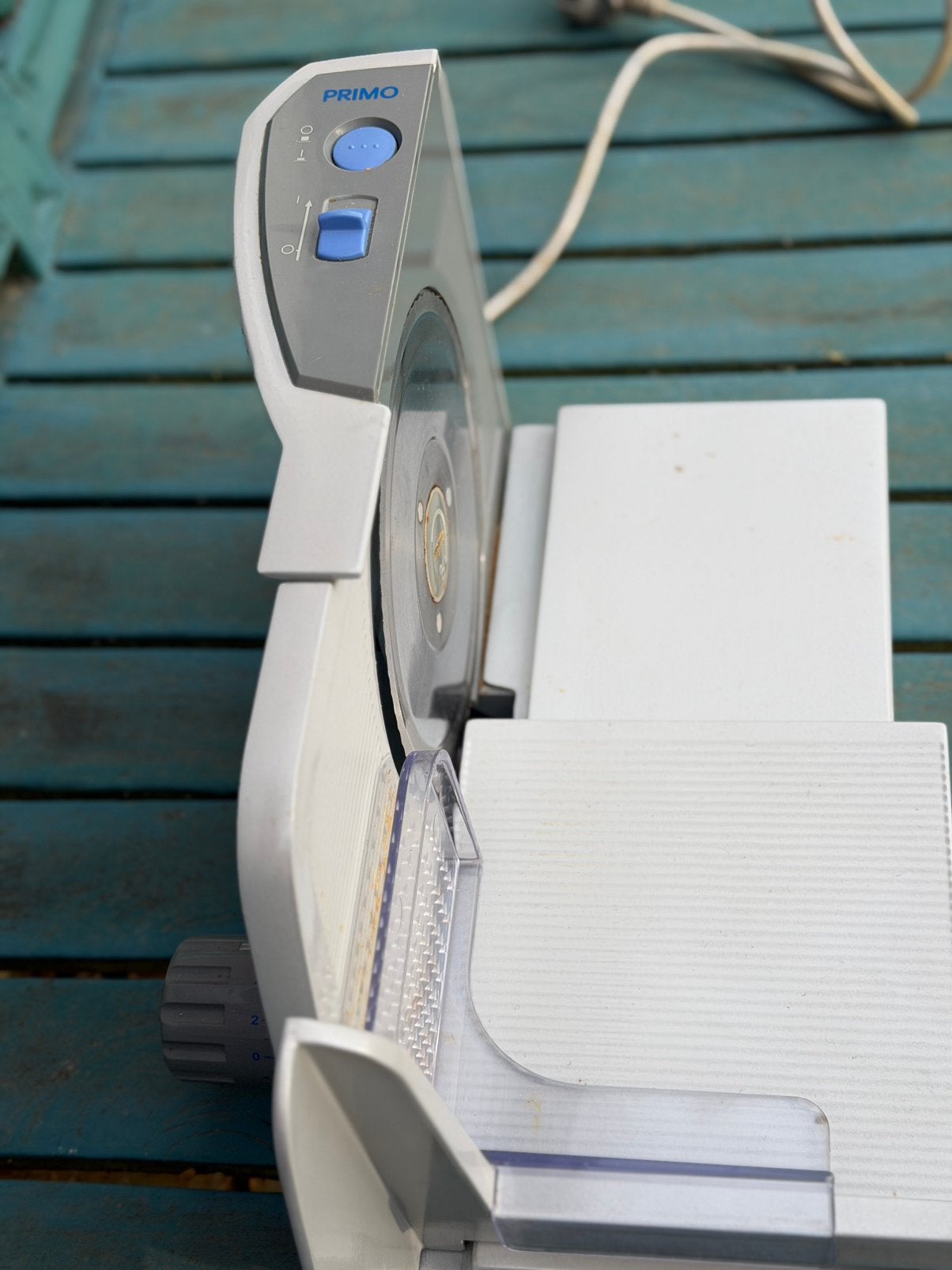 Electrische brood snijmachine, Ophalen, Gebruikt