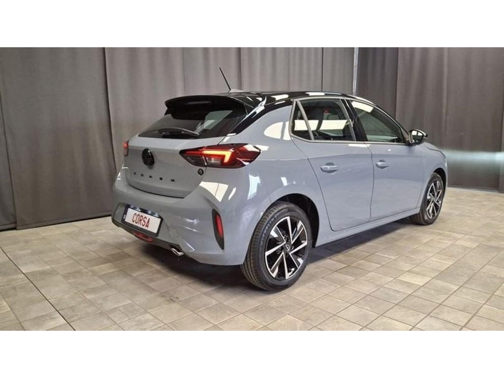 Opel Corsa Turbo Start/Stop GS, Auto's, Zwart, 100 pk, https://public.car-pass.be/vhr/7ee6ba13-f553-4107-a3e4-58056d19adb9, 117 g/km