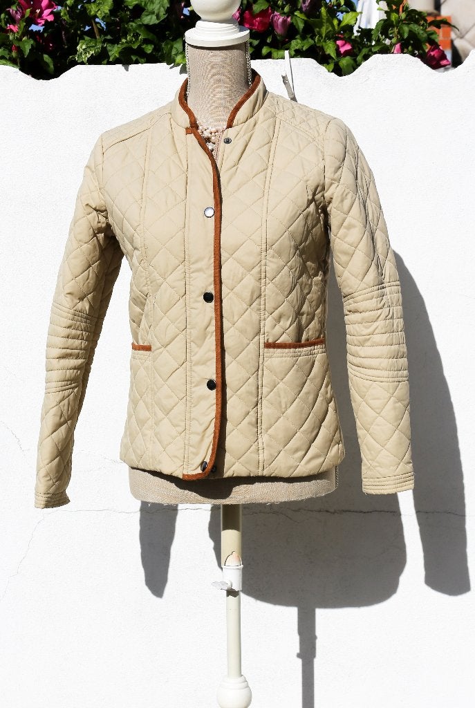 Jolie veste mi-saison beige - Vila - Taille S, Vêtements | Femmes, Enlèvement ou Envoi, Vila, Comme neuf, Taille 36 (S)