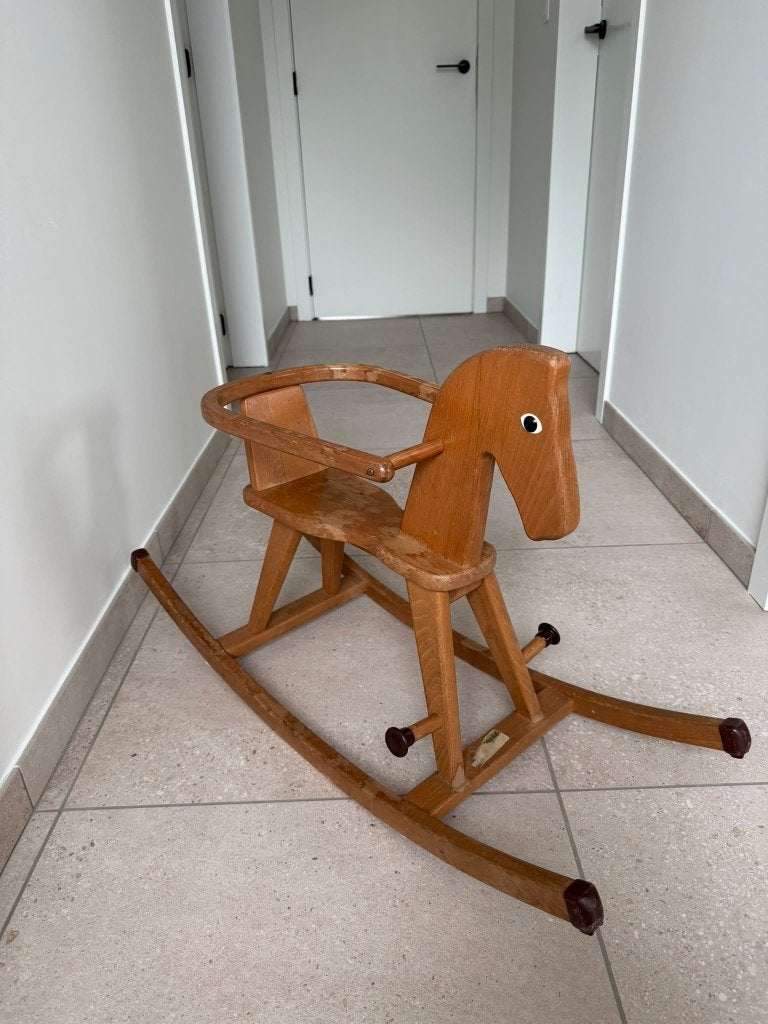 Schommelpaard / hobbelpaard, Ophalen, Gebruikt