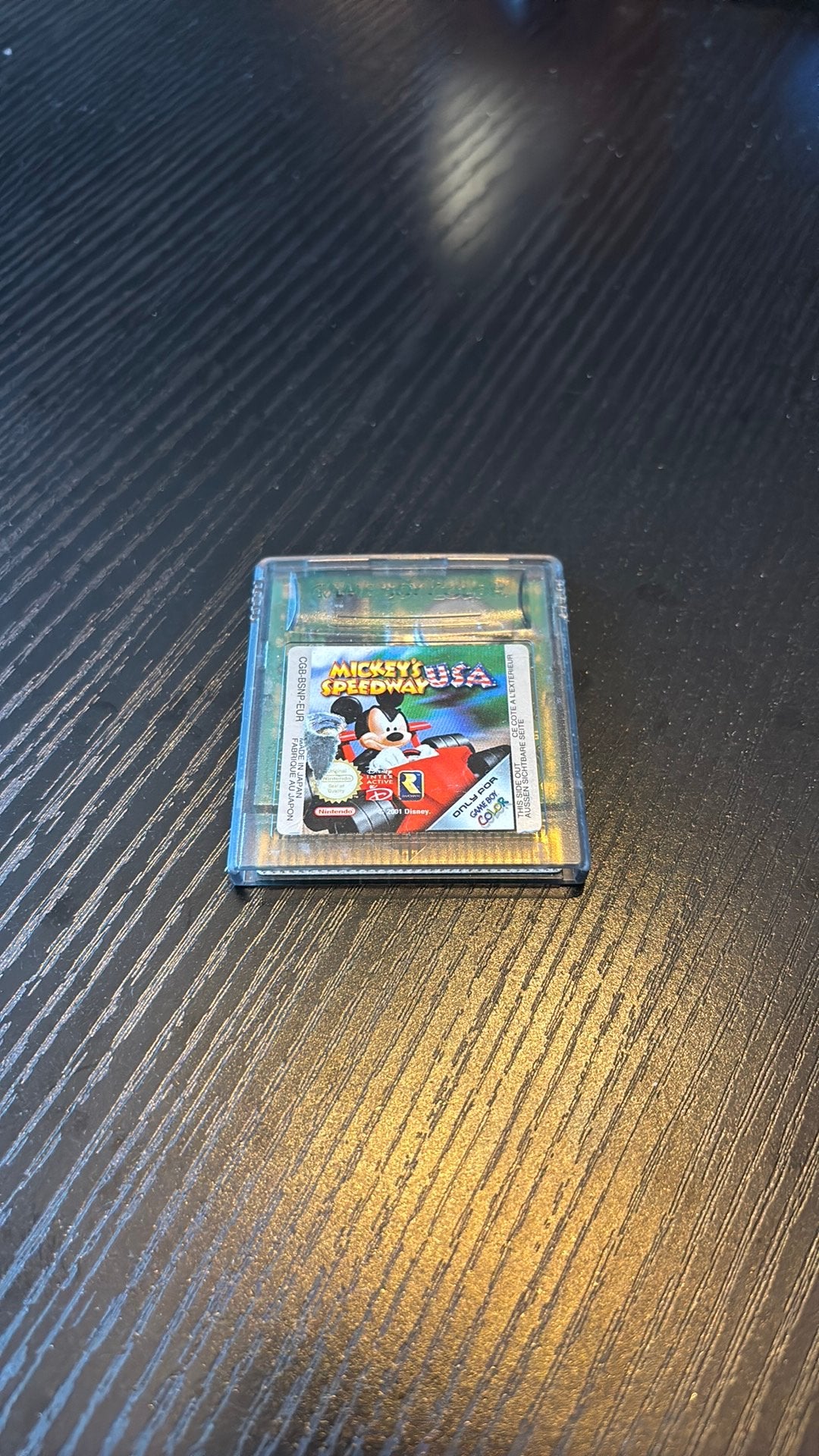 Mickey's Speedway USA Game Boy, Enlèvement, Utilisé