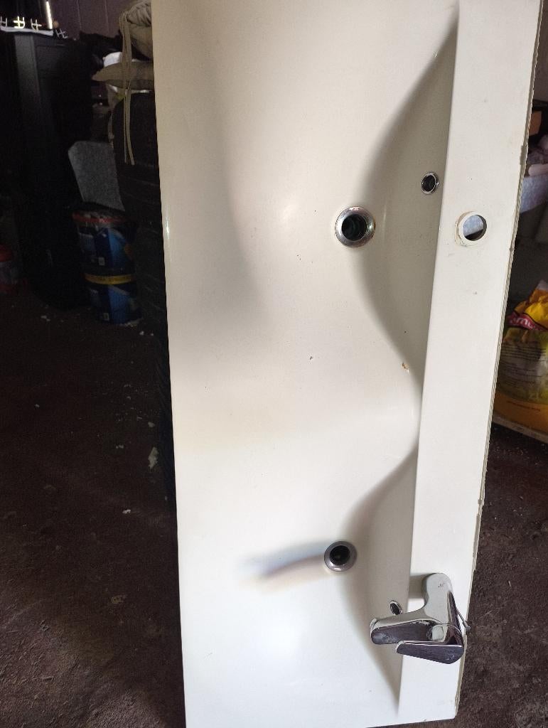 Wasbak, Doe-het-zelf en Bouw, Sanitair, Ophalen, Gebruikt, Kraan