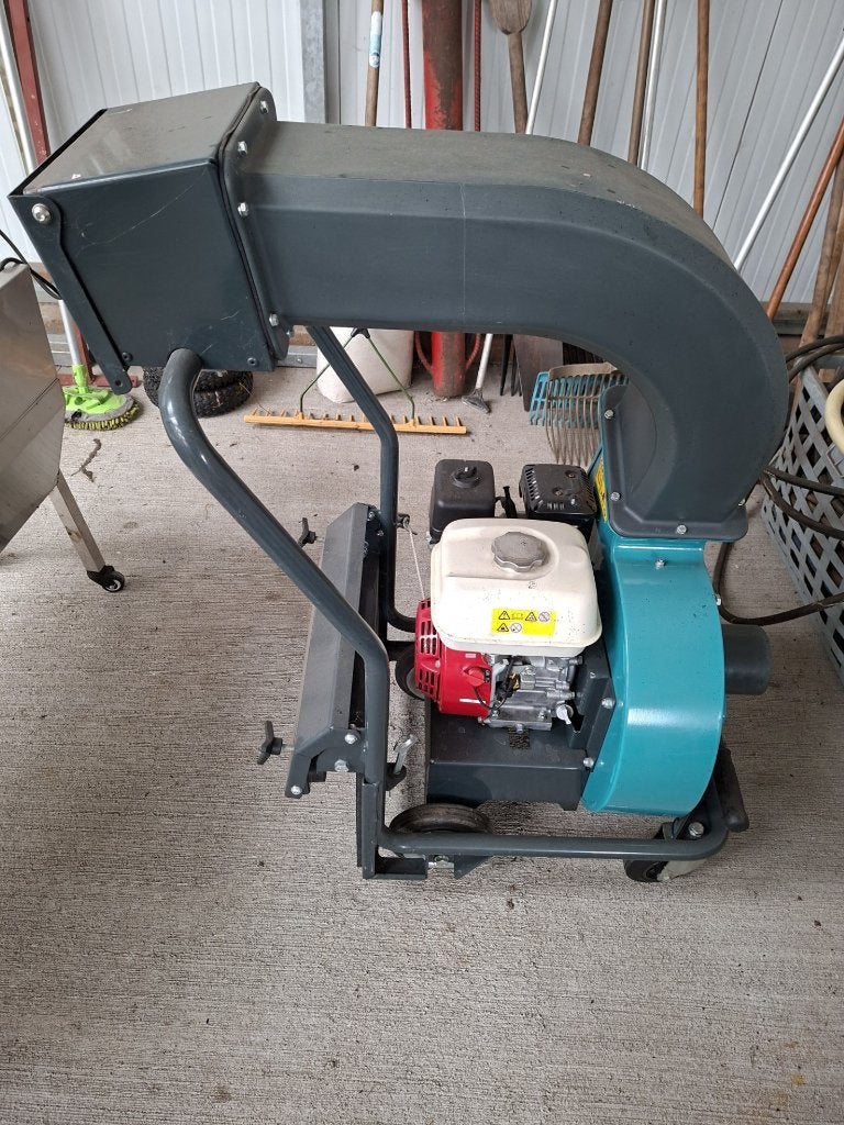 Bladzuiger, Tuin en Terras, Ophalen, Gebruikt, Handgedragen, Met versnipperfunctie