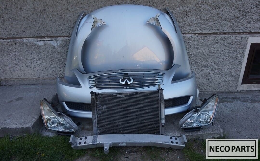 INFINITI G37 VOORKOP VOORSCHERM VOORBUMPER MOTORKAP KOPLAMP, -, Utilisé, -, Infiniti