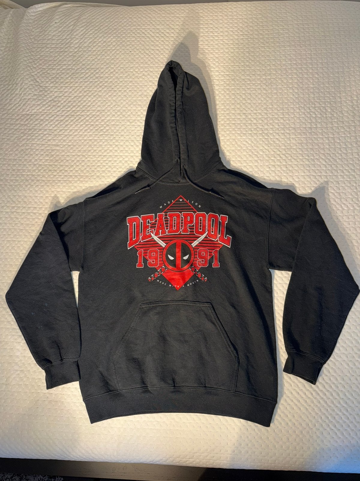 Marvel | Deadpool Sweater (gemêleerd m/v) /maat M, Kleding | Heren, Ophalen of Verzenden, Zo goed als nieuw, Maat 48/50 (M), Zwart
