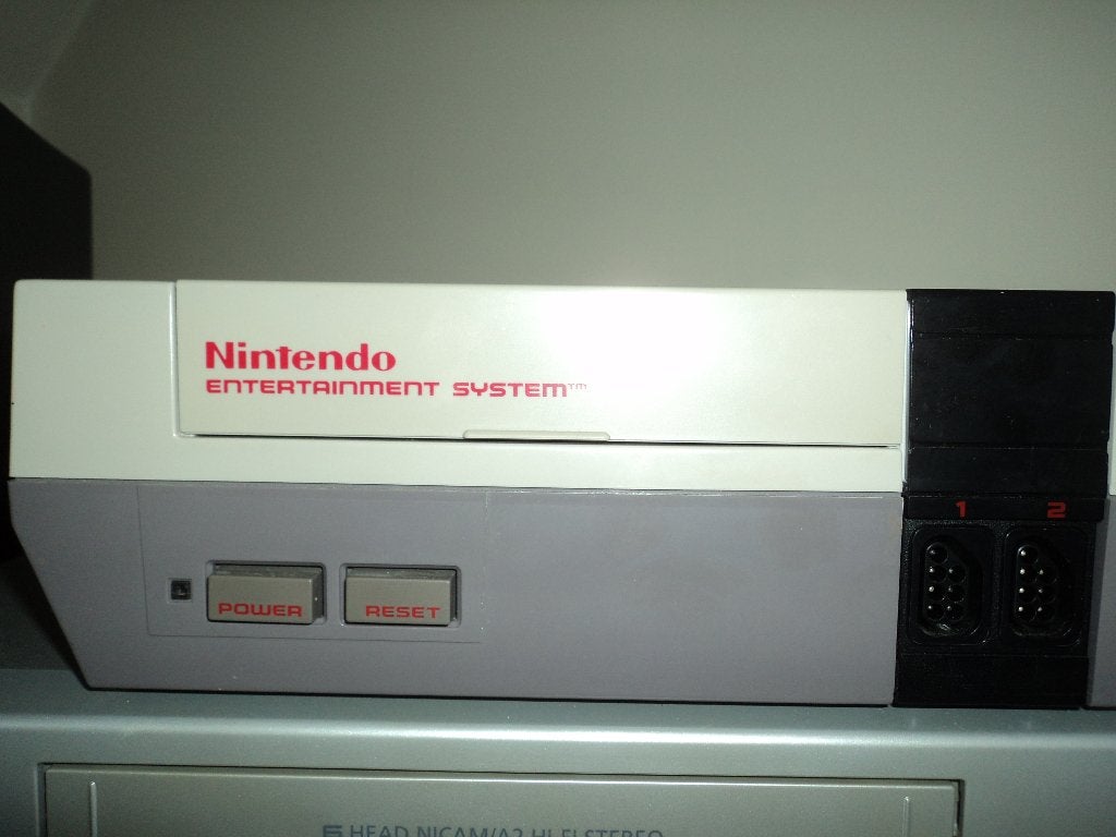 NINTENDO NES - Originele jaren 80 met games, Ophalen, Gebruikt, Met 3 controllers of meer, Met zapper/pistool
