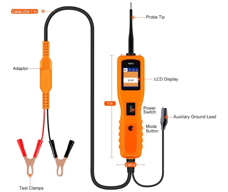 PowerScan OBD2 testeur de Circuit électrique voiture, Enlèvement ou Envoi, Neuf
