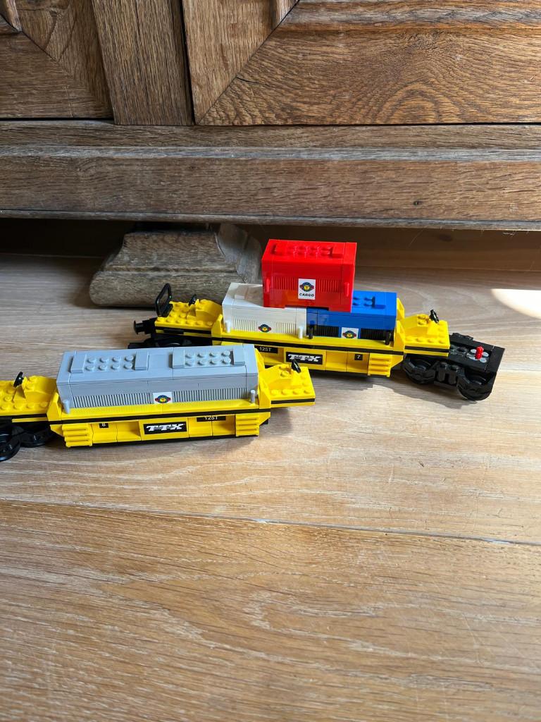 lego trein wagon, ttx 10170, Enlèvement ou Envoi, Lego, Ensemble complet, Comme neuf