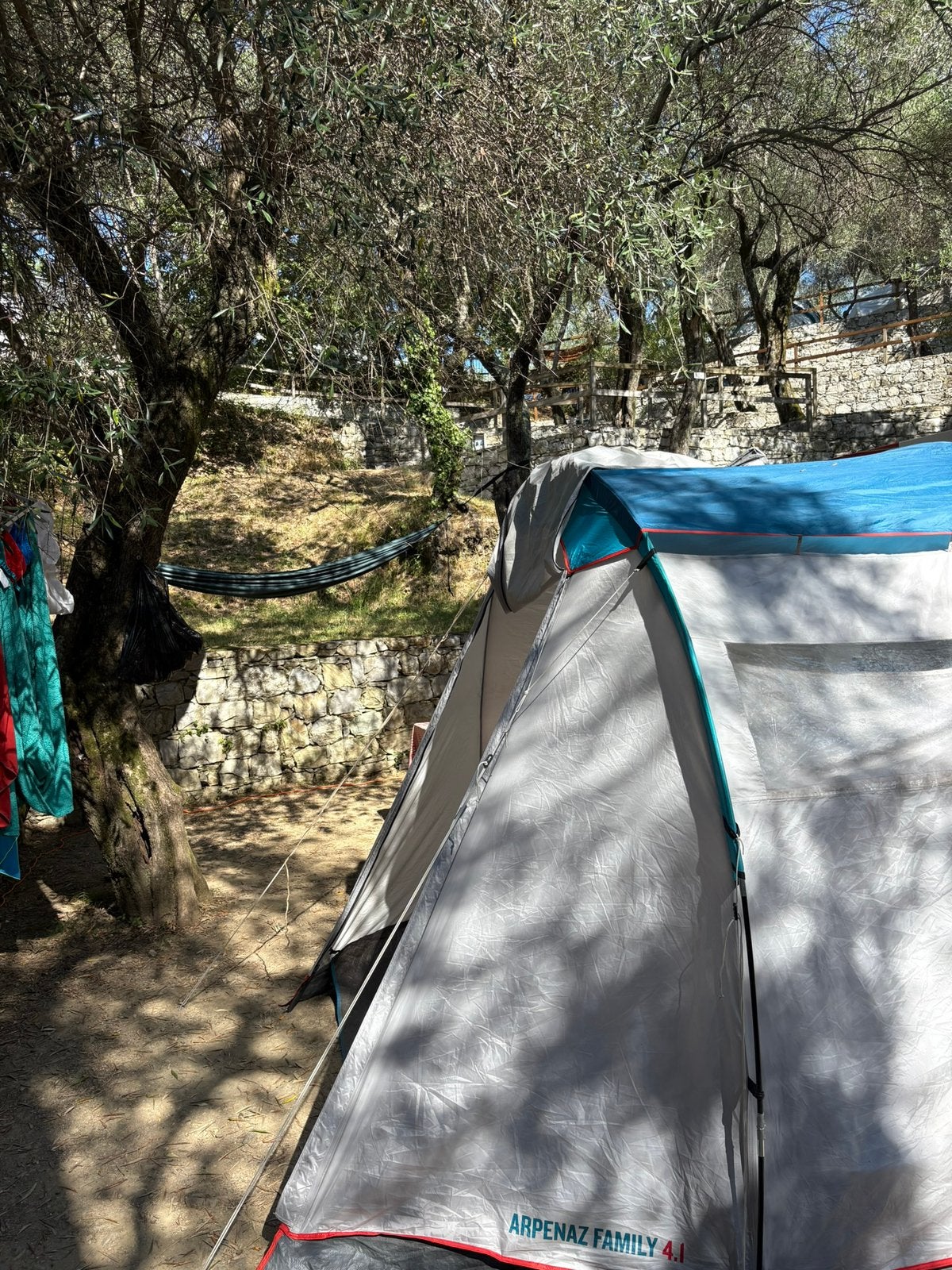 Arpenaz family 4.1 tent, Caravans en Kamperen, Ophalen, Gebruikt
