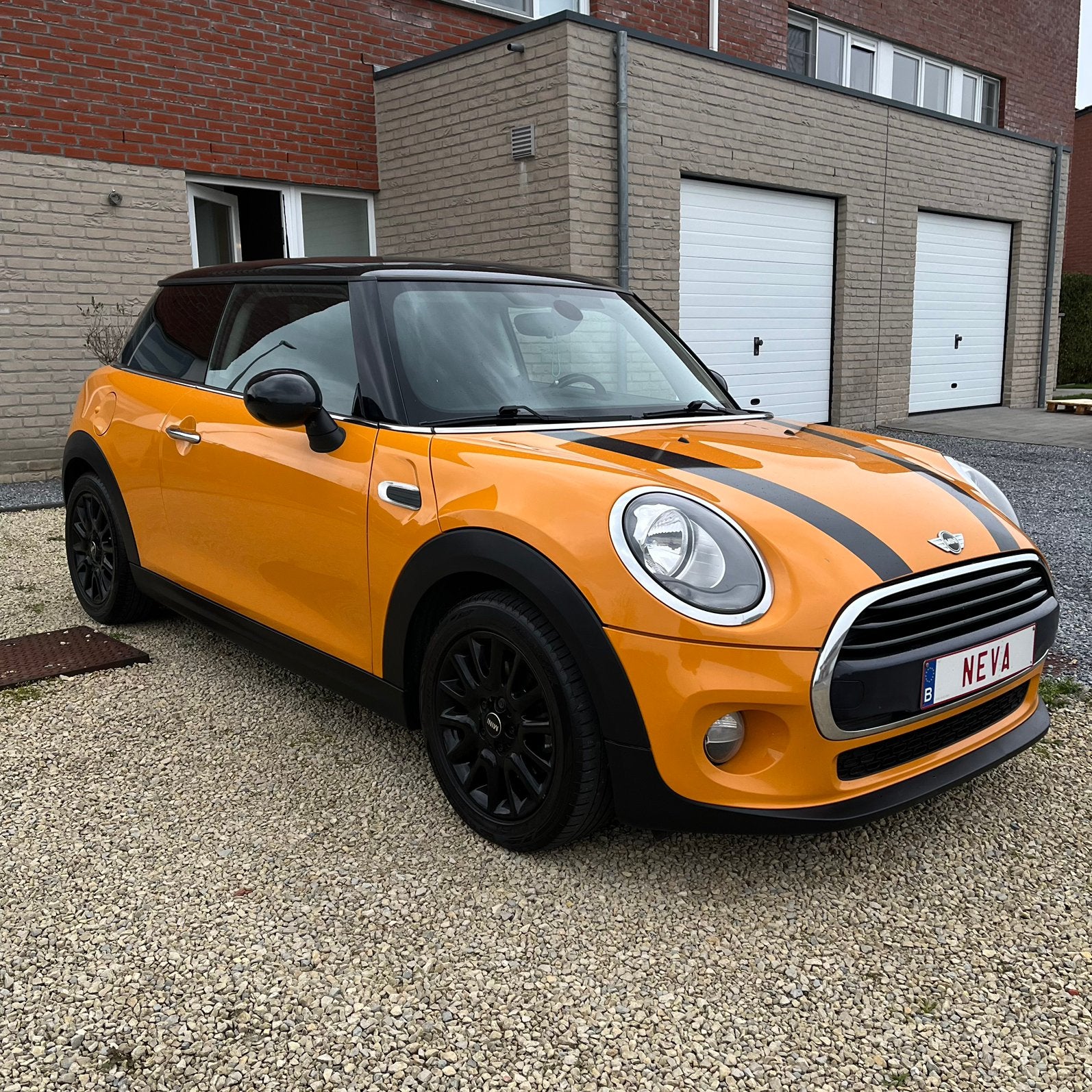 Mini Cooper D - Euro 6 - Navigatie, Autos, Achat, Euro 6, Jaune, Boîte manuelle