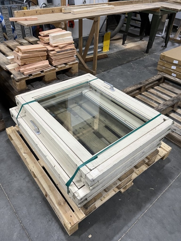 Draaikiep raam H113xB89,5xD11,5 cm, Bricolage & Construction, Vitres, Châssis & Fenêtres, Utilisé, Fenêtre de façade ou Vitre
