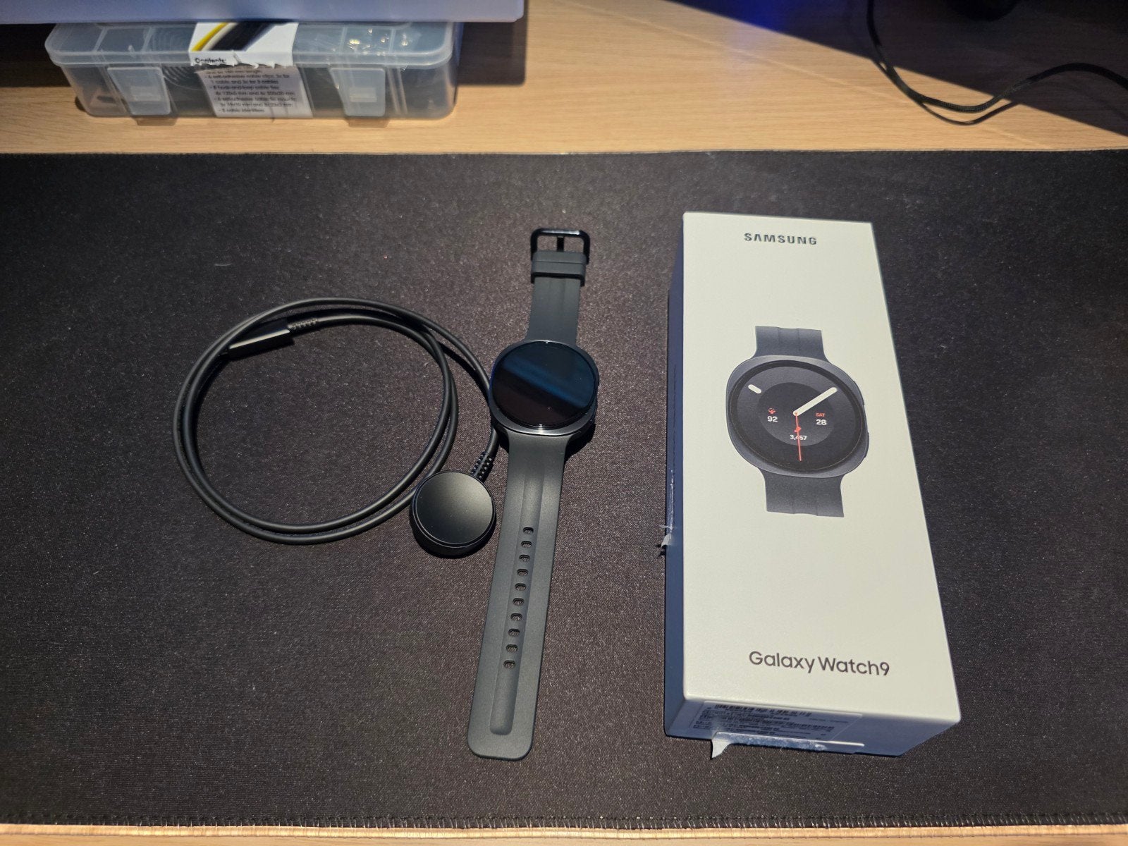 Montre Samsung Galaxy 9, Bijoux, Sacs & Beauté, Montres connectées, Neuf, Étanche, Noir, Enlèvement