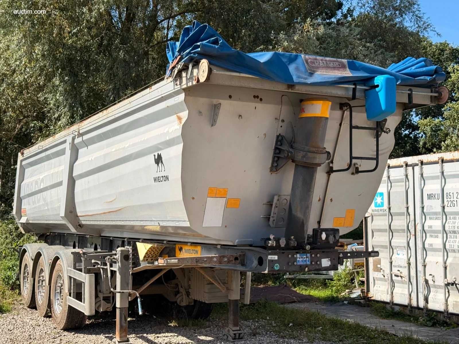 Remorque/semi-remorque Wielton NW-3 Hardox Tipper, Autos, Entreprise, Autres carburants, Achat, Autres marques