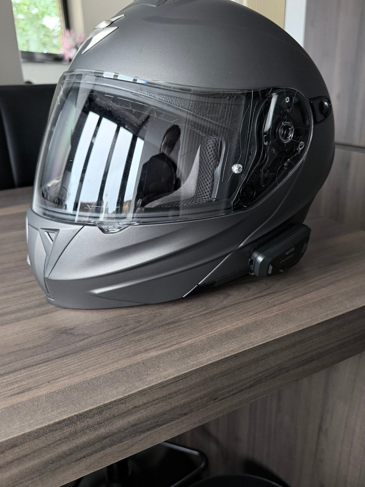 Scorpion eXo. Helm met ingebouwde cardospirit zeer proper, Systeemhelm, Dames, L, Tweedehands