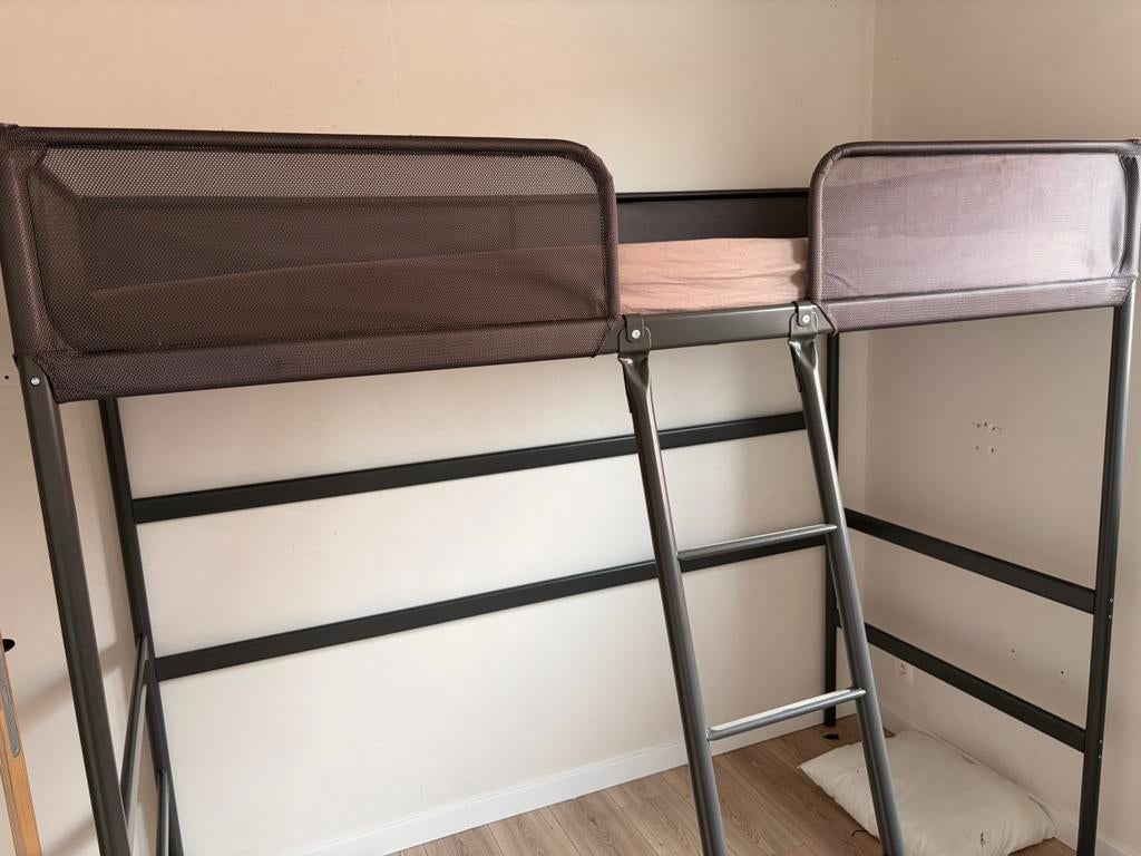 Lit mezzanine Ikea comme neuf, Maison & Meubles, Chambre à coucher | Lits superposés & Lits mezzanines, 90 cm, Enlèvement, 200 cm