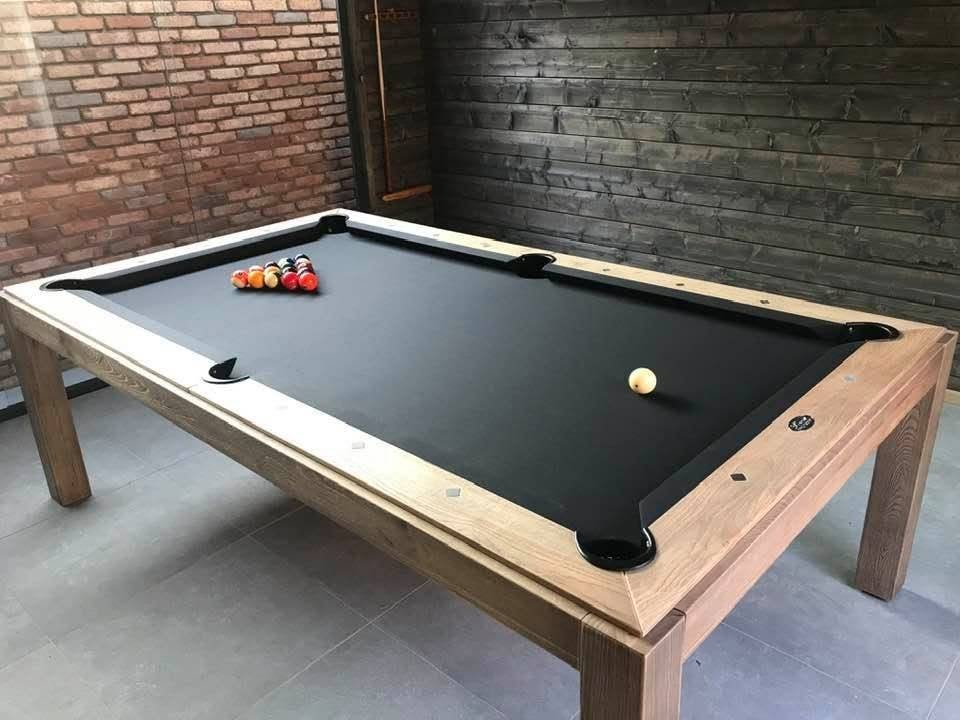 Lexor Dinner Pooltafel Vintage Oak 7FT, Sport en Fitness, Biljarten en Poolen, Ophalen, Zo goed als nieuw, Pooltafel