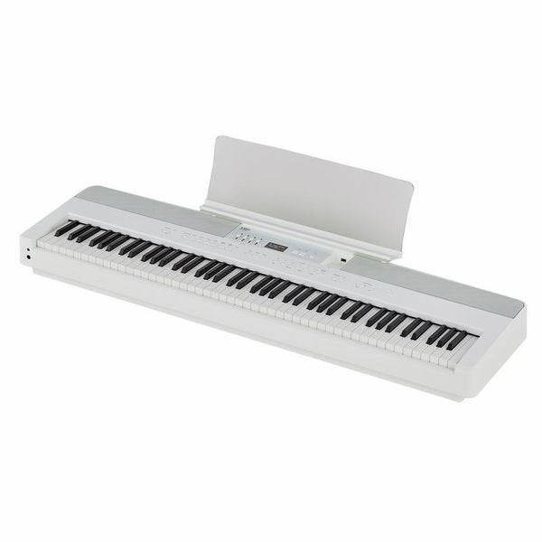 Kawai ES-920 W en kwaliteits staander, Ophalen, Zo goed als nieuw, Wit, Piano