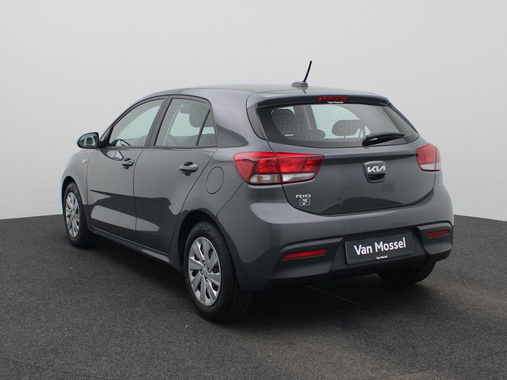 Kia Rio Easy 1.2, Autos, Argent ou Gris, Entreprise, Boîte manuelle, 5 places