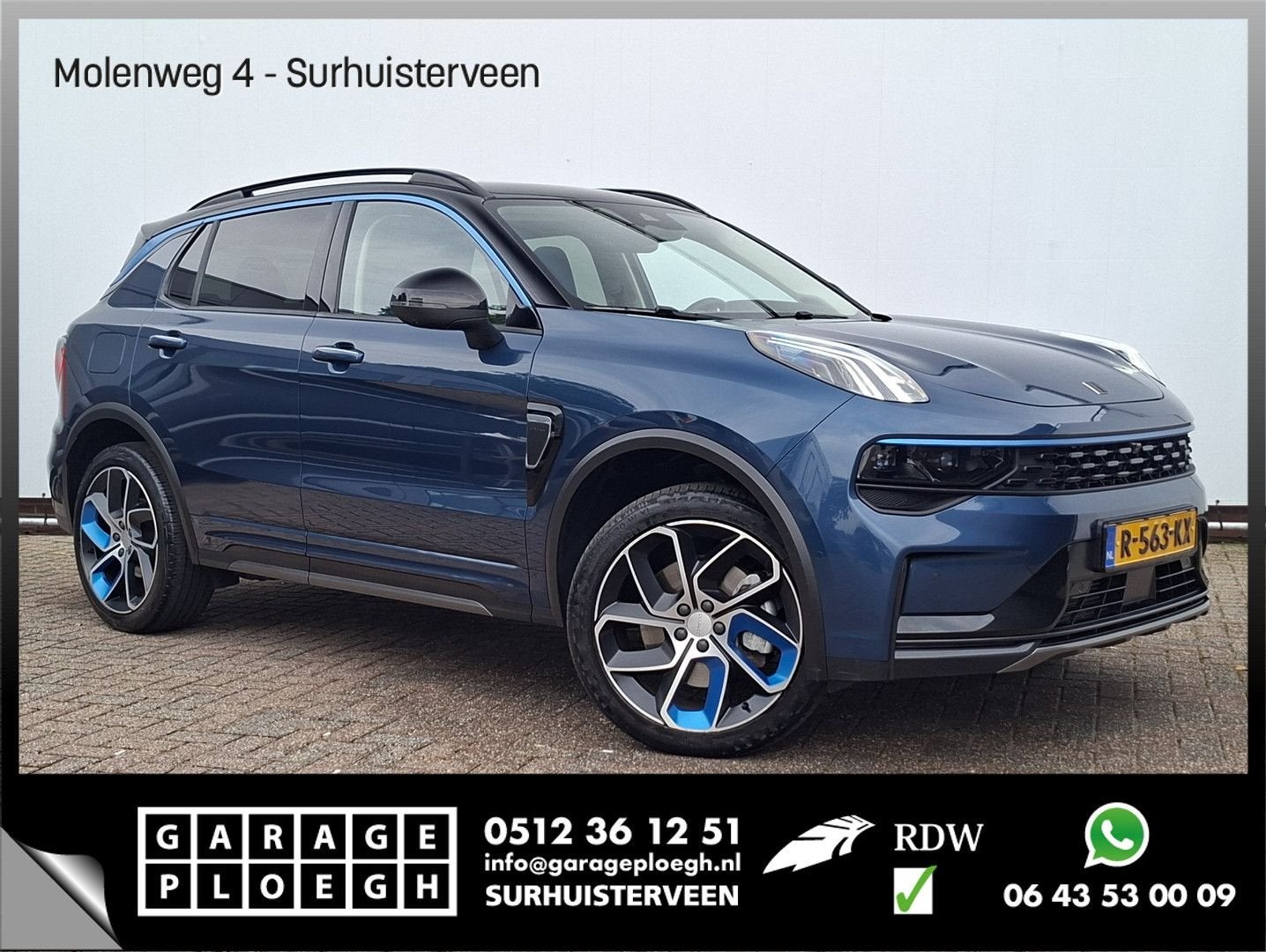 Lynk&Co 01 15x Op voorraad1.5 PHEV 262PK Adapt.Cruise 360° C, Autos, Achat, Entreprise, 27 g/km, Hybride Électrique/Essence