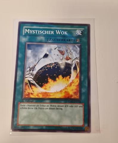Yu-Gi-Oh ! Mystic Wok - Carte rare