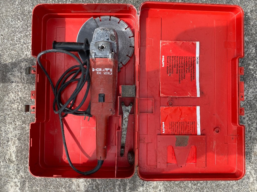 disqueuse Hilti DC 230, Ophalen, Gebruikt