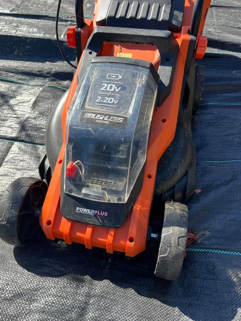 Grasmachine met accu, Ophalen, Gebruikt, Accu-grasmaaier, Opvangbak