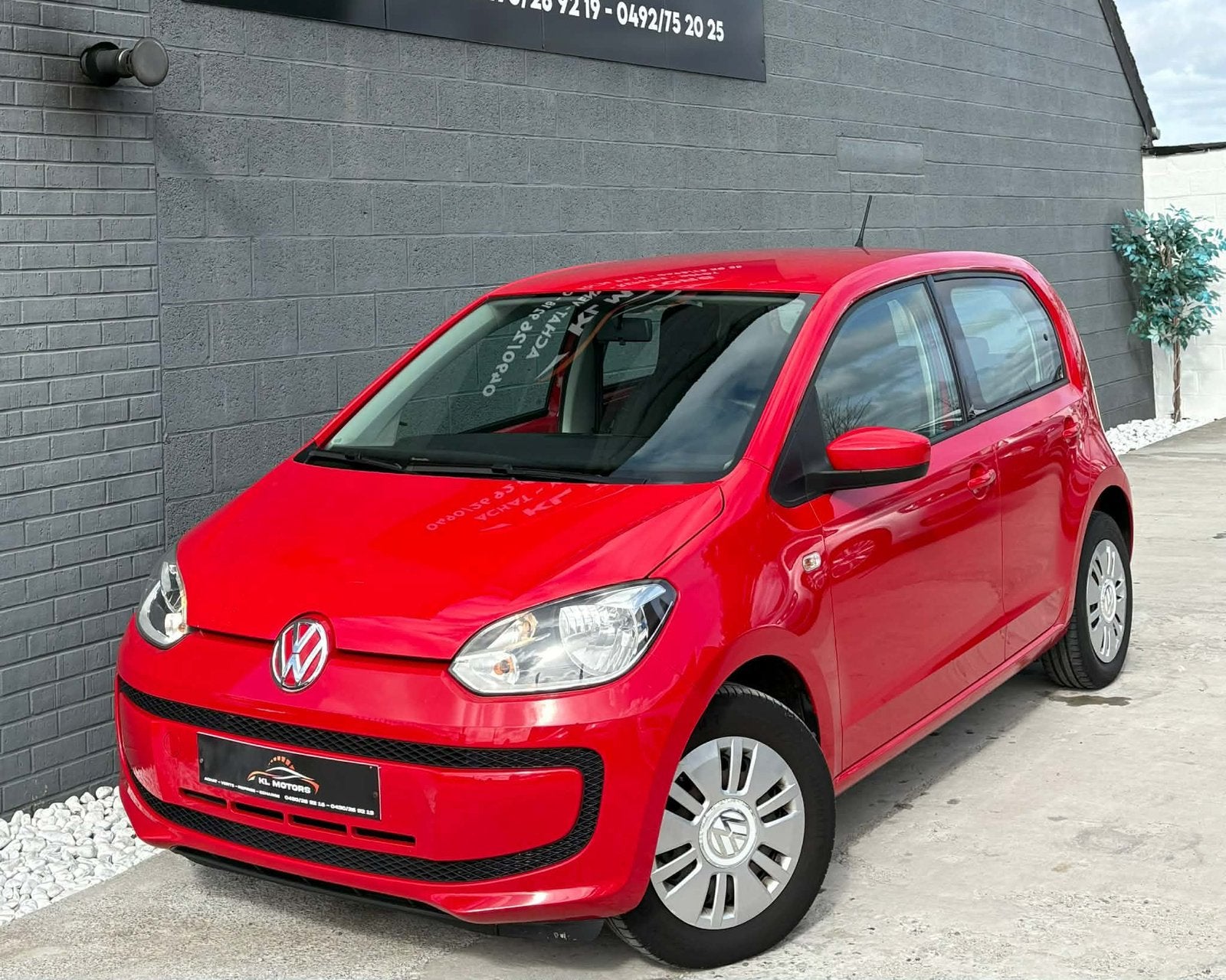 VW UP! 1.0i ESSENCE 114 000KM CARPASS 5 PORTES 2016 EURO 6B, Rouge, Achat, Entreprise, Boîte manuelle
