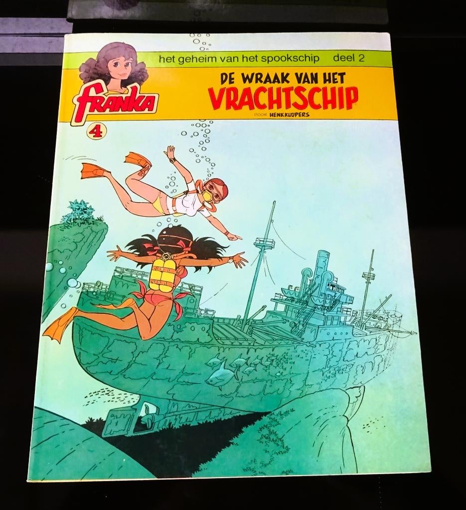 Franka - 4. De wraak van het vrachtschip - 1e druk - 1979, Ophalen of Verzenden