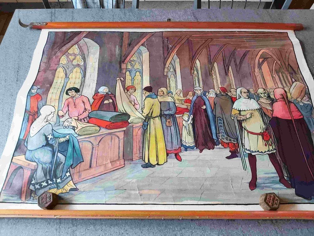 Ieper Halle Vlaanderen Linnen Markt Oorlog Handel Heer Wol, Verzenden