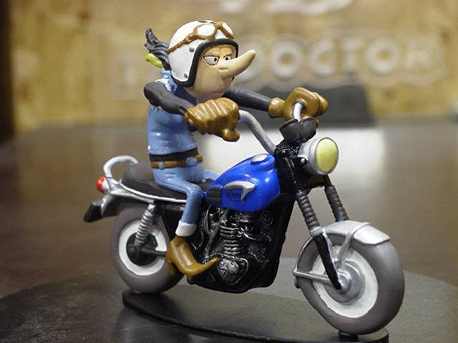 Joe Bar Zaza Triumph 650 Tiger 1:18 jb50, Ophalen of Verzenden, Nieuw, Overige typen