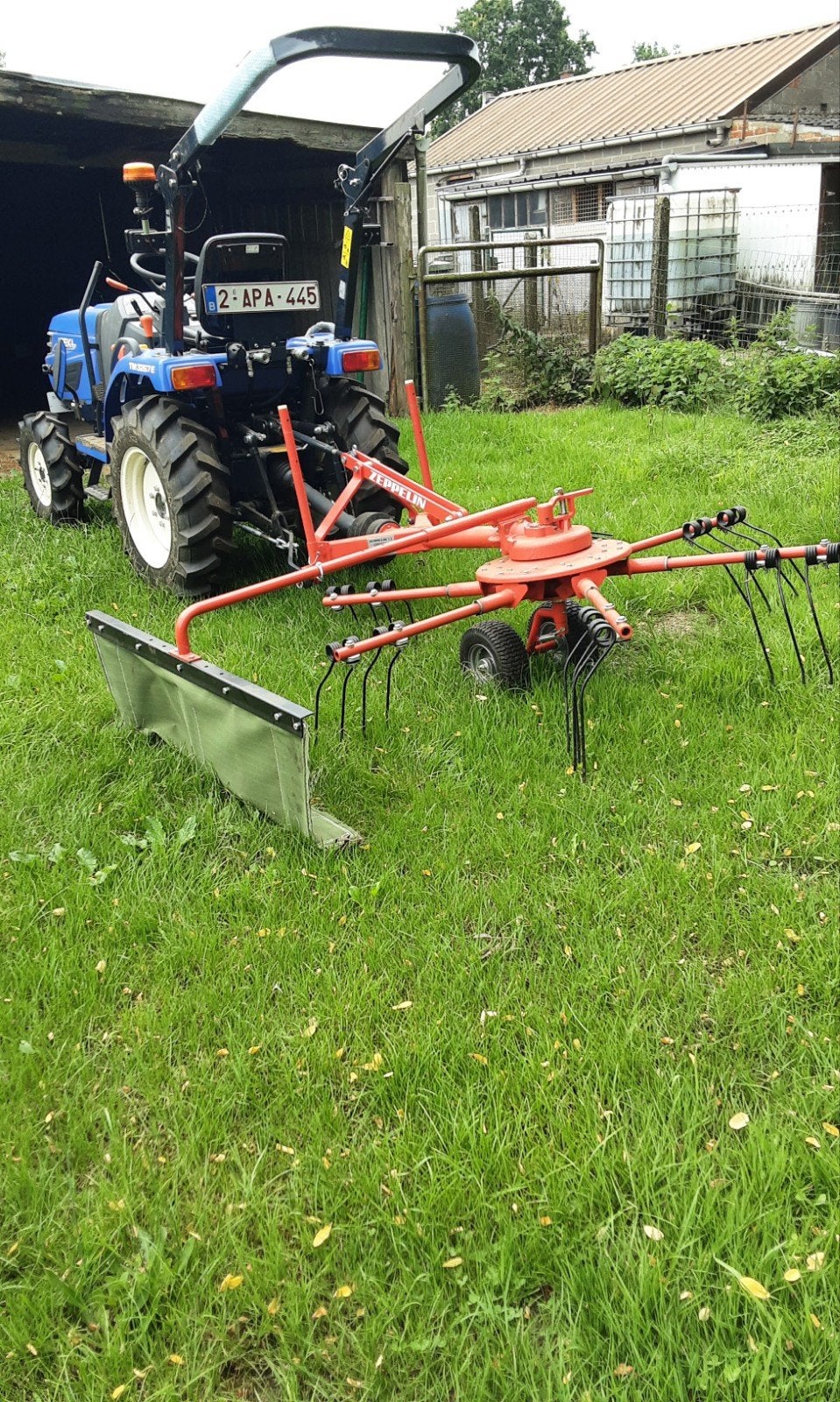 Hark voor mini tractor, Articles professionnels, Enlèvement