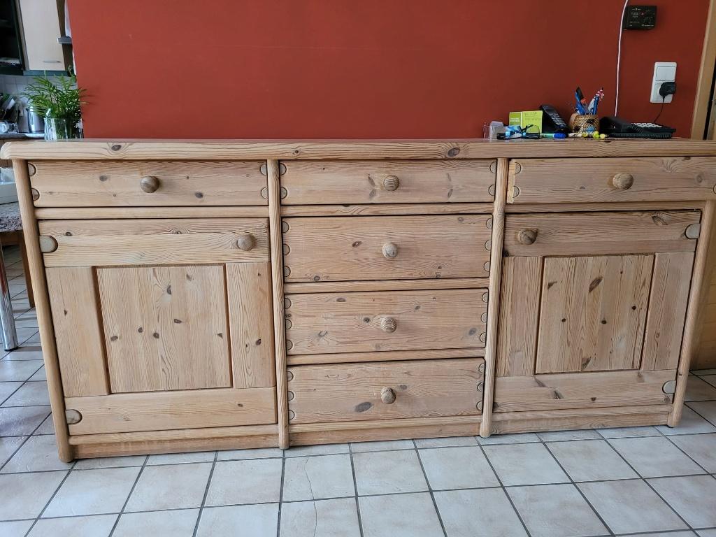 dressoir met 6 lades en 2 deuren, Avec tiroir(s), 25 à 50 cm, Scandinavisch, Enlèvement