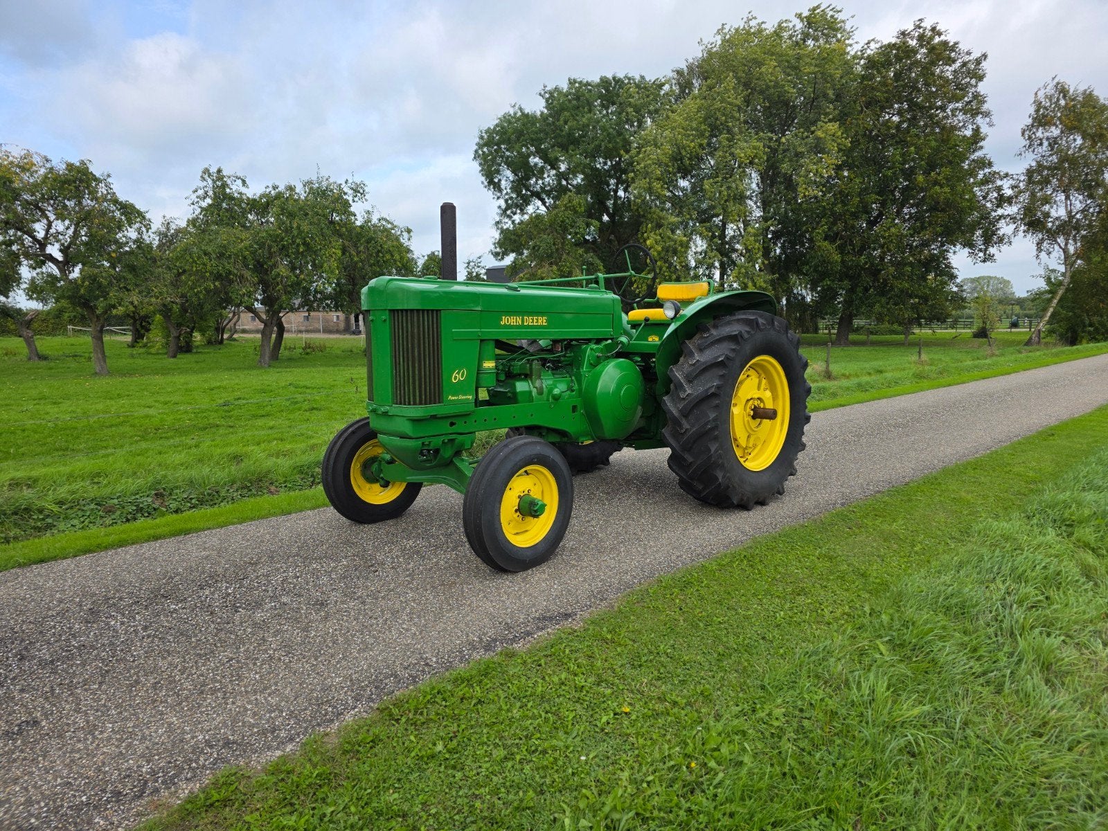 John deere 60 standaard oldtimer trekker., Zakelijke goederen, Ophalen of Verzenden, Oldtimer, Tot 80 Pk, John Deere