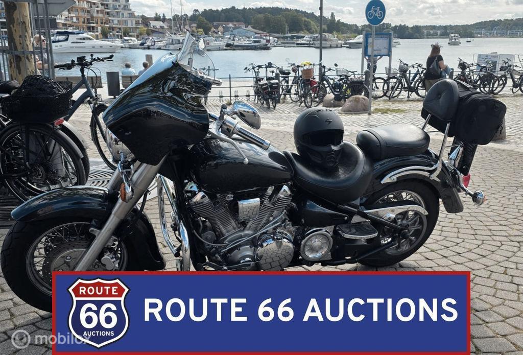 Yamaha XV1600A Wild Star | 2000 | Route 66 Auctions, Auto's, Oldtimers, Overige merken, Zwart, Bedrijf, Handgeschakeld