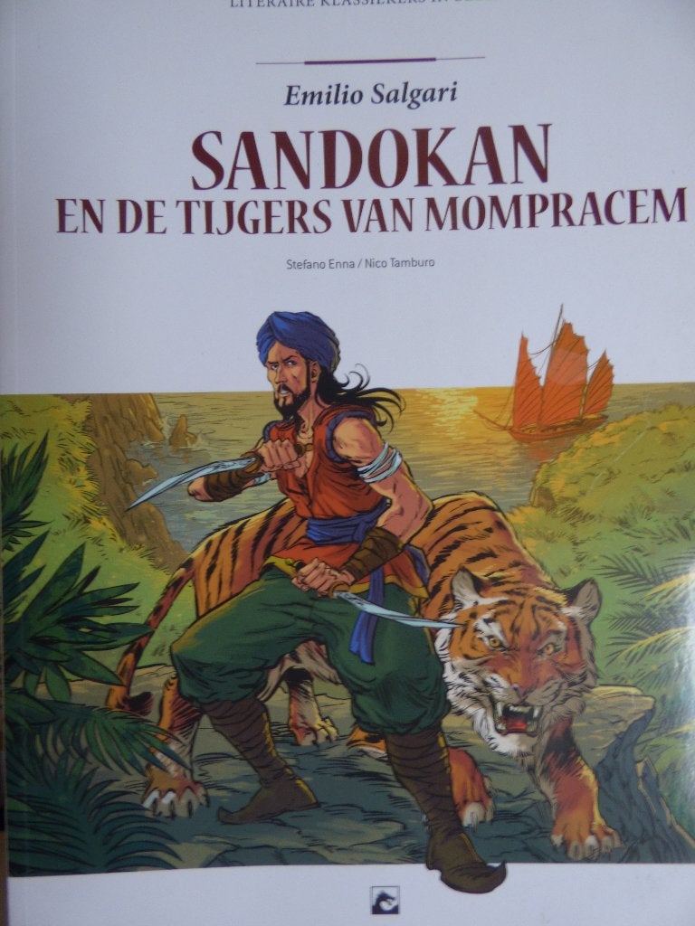 sandokan en de tijgers van mompracem    softcover, Ophalen of Verzenden
