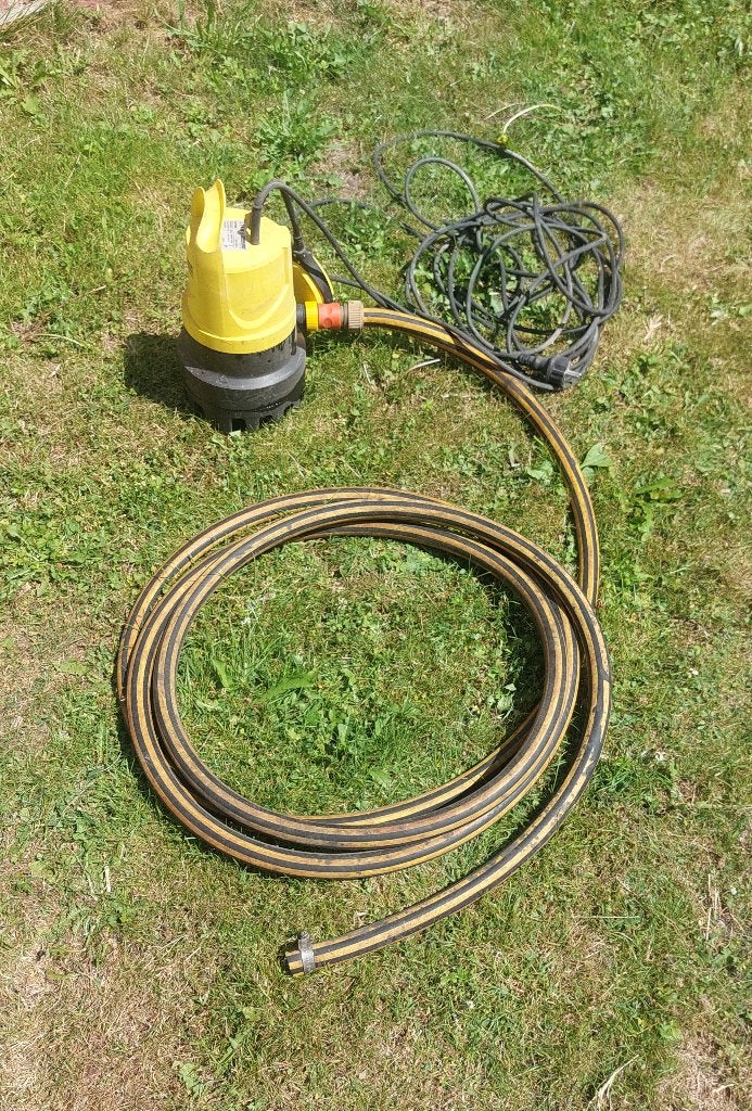 Dompelpomp, Ophalen, Gebruikt, Elektrisch, Dompelpomp