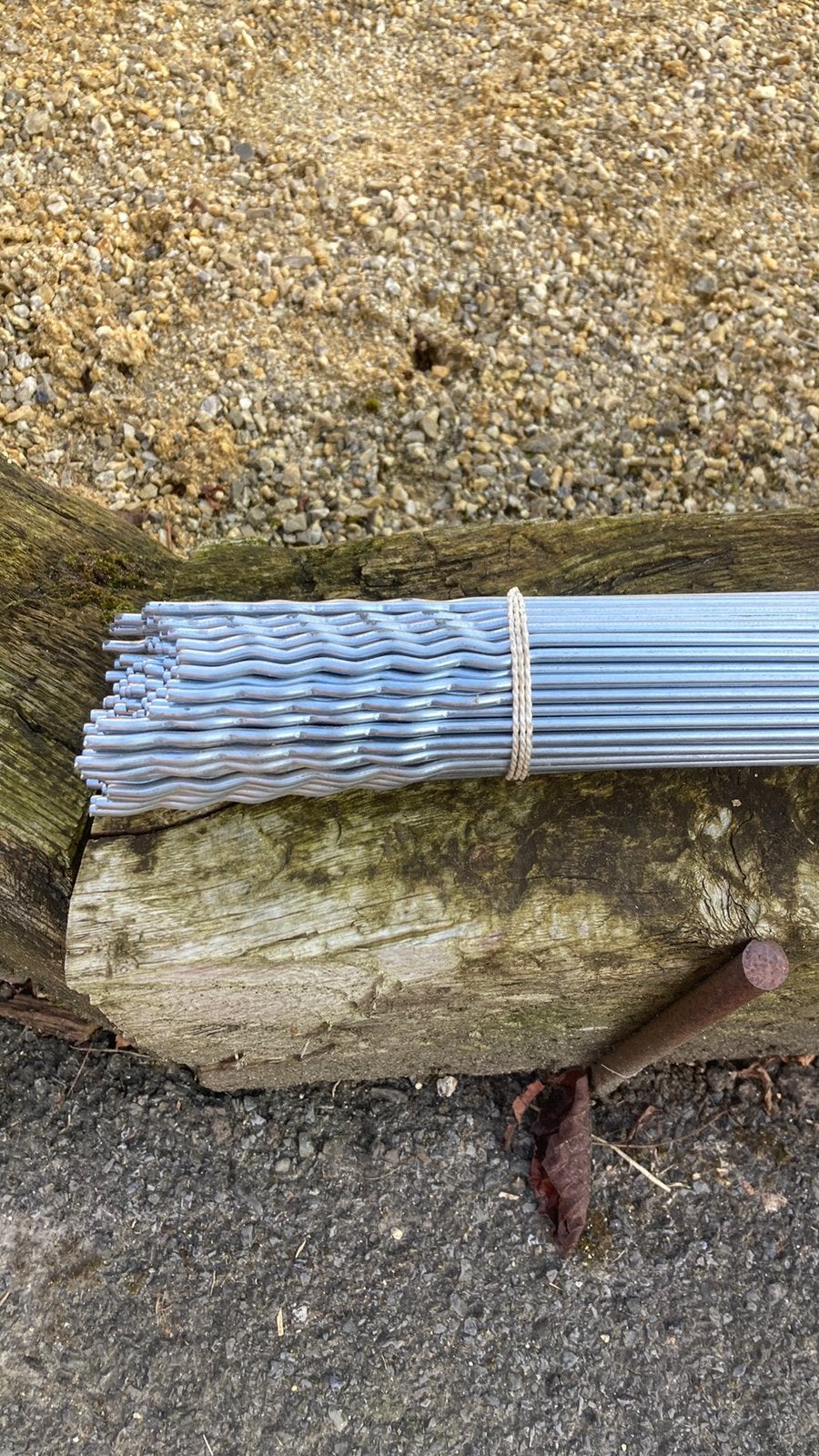 Rechte spouwhaken 29 cm lang, Doe-het-zelf en Bouw, Ophalen, Zo goed als nieuw